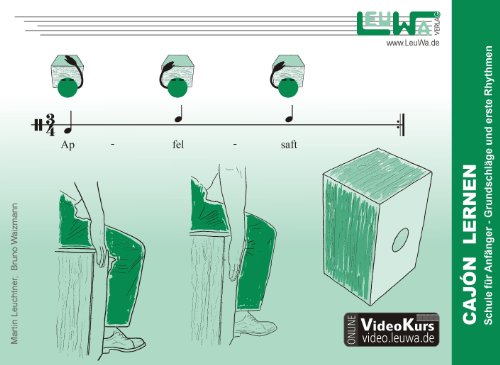 Cajón lernen: Schule für Anfänger - Grundschläge und erste Rhythmen (Hefte für Percussionsinstrumente)