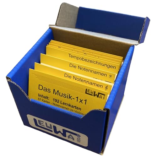 Das Musik-1x1 | Musiknoten lesen lernen mit Karteikarten: Noten und die Grundlagen der Musik auf Lernkarten Das Musik-1x1 | Musiknoten lesen lernen mit Karteikarten: Noten und die Grundlagen der Musik auf Lernkarten