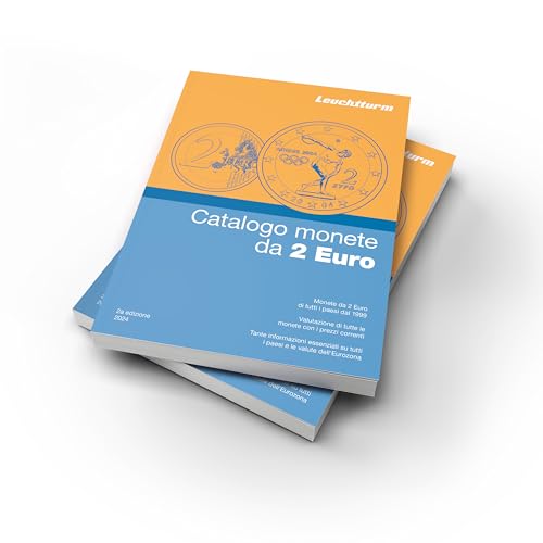 Leuchtturm 370211 – Catalogo monete da 2 Euro 2024 Italiano – 2-Euro-Katalog 2024 – Italienisch von Leuchtturm