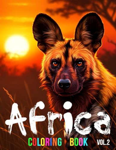 AFRICA, VOLUME TWO Coloring Book - 108 pages! Featuring high quality, beautifully detailed drawings of African animals.: A COLOR THAT coloring book. ... ILLUSTRATIONS. For adults and all ages 12+ AFRICA, VOLUME TWO Coloring Book - 108 pages! Featuring high quality, beautifully detailed drawings of African animals.: A COLOR THAT coloring book. ... ILLUSTRATIONS. For adults and all ages 12+ von Independently published