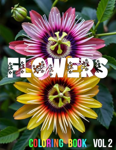 FLOWERS, Volume 2 Coloring Book - 108 pages! Featuring high quality, beautiful drawings of different kinds of flowers!: A COLOR THAT coloring book. ... ILLUSTRATIONS. For adults and all ages 9+ FLOWERS, Volume 2 Coloring Book - 108 pages! Featuring high quality, beautiful drawings of different kinds of flowers!: A COLOR THAT coloring book. ... ILLUSTRATIONS. For adults and all ages 9+ von Independently published