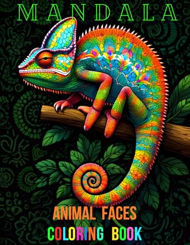 MANDALA Animal Faces Coloring Book - 108 pages! Featuring high quality, beautiful mandala drawings of animal faces.: A COLOR THAT coloring book. SUPER ... ILLUSTRATIONS. For adults and all ages 9+ MANDALA Animal Faces Coloring Book - 108 pages! Featuring high quality, beautiful mandala drawings of animal faces.: A COLOR THAT coloring book. SUPER ... ILLUSTRATIONS. For adults and all ages 9+ von Independently published