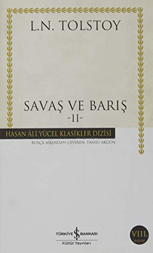 Savas Ve Baris 2 Cilt Takim Set