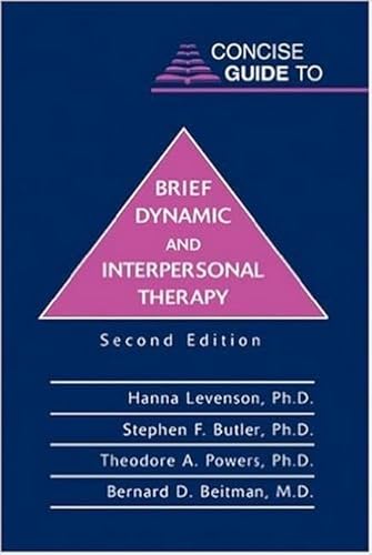 Concise Guide to Brief Dynamic and Interpersonal Therapy (Concise Guides)