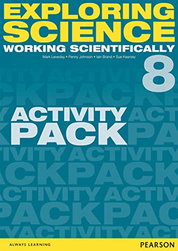 Exploring Science: Working Scientifically Activity Pack Year 8 (Exploring Science 4) von Pearson ELT