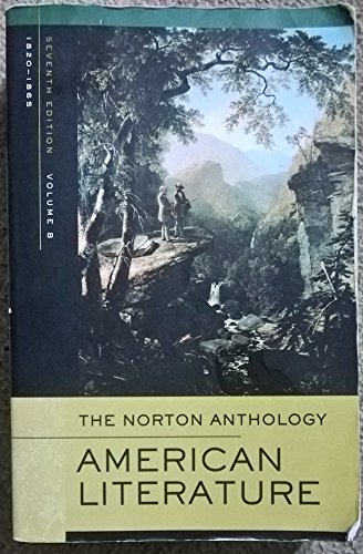 Norton Anthology of American Literature: 1820-1865: 1820 to 1865