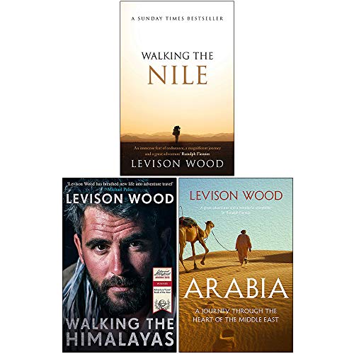 Levison Wood Collection 3 Books Set (Walking the Nile, Walking the Himalayas, Arabia)