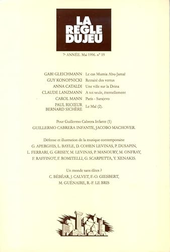 La règle du jeu n°19
