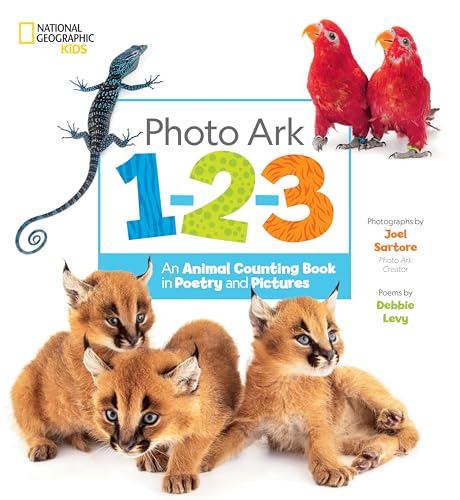 Photo Ark 1-2-3: An Animal Counting Book in Poetry and Pictures von National Geographic Kids