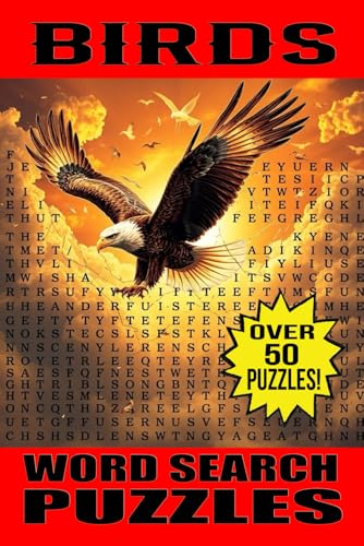 Birds Word Search Puzzle Book: For vacations, holidays and leisure time - 6x9 inches 110 pages von Independently published