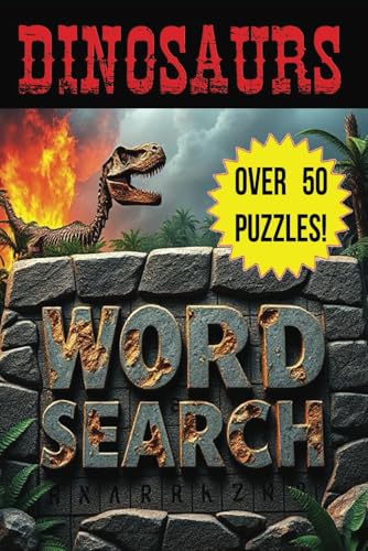 Dinosaurs Word Search Puzzles: For vacations, holidays and leisure time - 6x9 inches 110 pages von Independently published