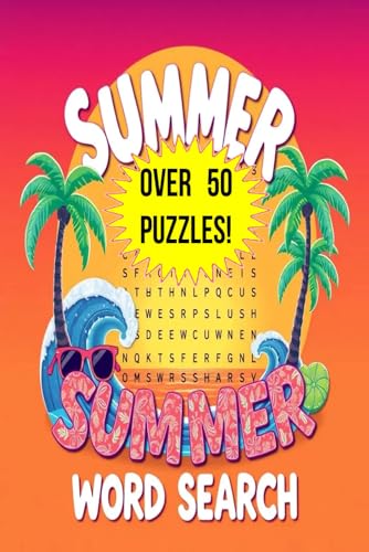 Summer Word Search Puzzles: For vacations, holidays and leisure time - 6x9 inches 110 pages von Independently published