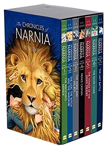 The Chronicles of Narnia 8-Book Box Set + Trivia Book