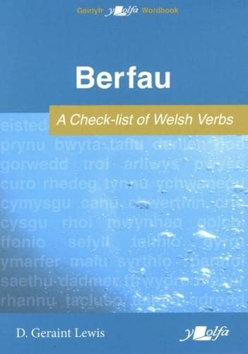 Llyfr Berfau, Y: A Check-list of Welsh Verbs
