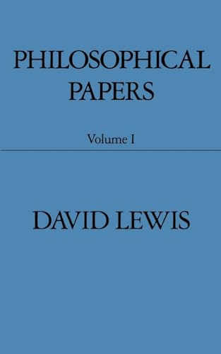 Philosophical Papers (Philosophical Papers (Oxford), Band 1)