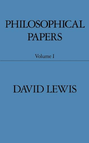 Philosophical Papers (Philosophical Papers (Oxford), Band 1) von Oxford University Press, USA