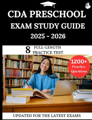 CDA Preschool Exam Study Guide 2025-2026: Your All-in-One Prep to Success with Practice Questions, Detailed Explanations, and Expert Strategies CDA Preschool Exam Study Guide 2025-2026: Your All-in-One Prep to Success with Practice Questions, Detailed Explanations, and Expert Strategies von Independently published