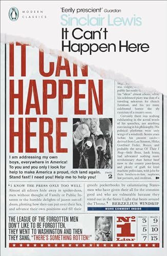 It Can't Happen Here: Sinclair Lewis (Penguin Modern Classics)