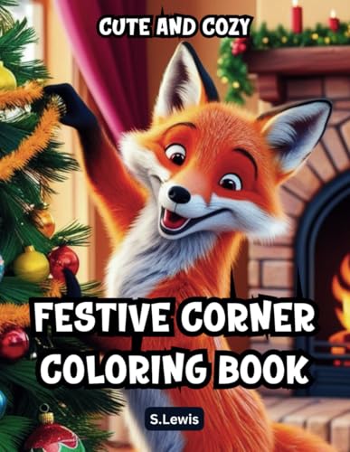 Festive Corner Coloring Book: Cozy Winter Scenes with Cute Holiday Characters And Christmas Animals for a Delightful Holiday Coloring Experience Festive Corner Coloring Book: Cozy Winter Scenes with Cute Holiday Characters And Christmas Animals for a Delightful Holiday Coloring Experience von Independently published