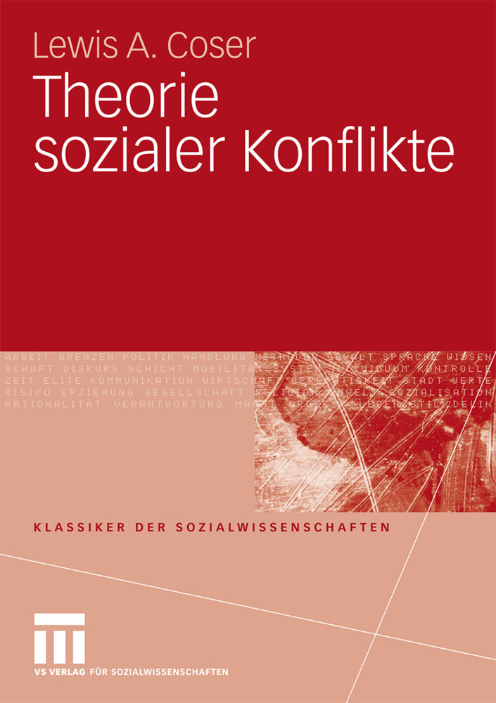 Theorie sozialer Konflikte von Springer Fachmedien Wiesbaden
