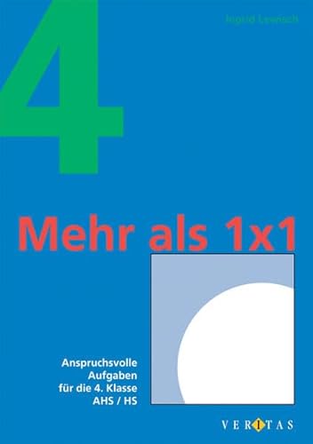 Mehr als 1 x 1: Anspruchsvolle Aufgaben für die 4. Klasse AHS, HS und NMS - Übungsbuch