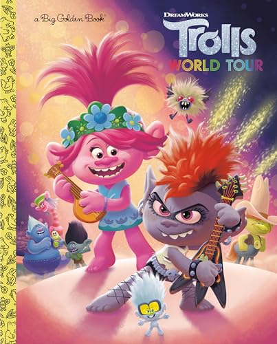 Trolls World Tour Big Golden Book (DreamWorks Trolls World Tour) (Big Golden Books)
