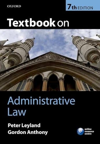 Textbook on Administrative Law