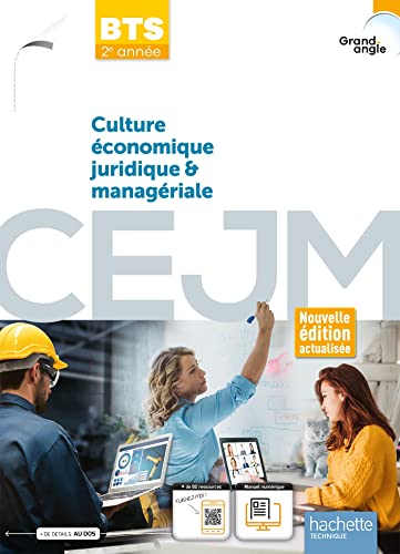Culture économique juridique et managériale BTS 2e année Coll Grand-Angle - livre élève éd. 2023: Livre de l'élève von HACHETTE EDUC