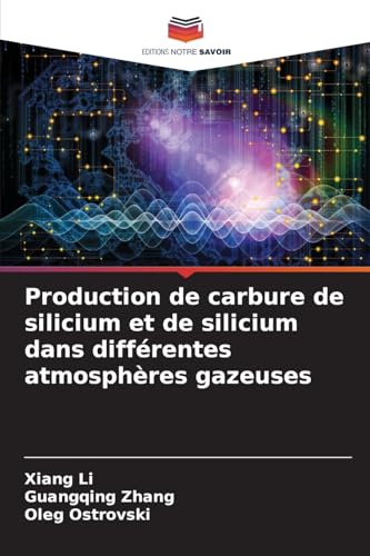 Production de carbure de silicium et de silicium dans différentes atmosphères gazeuses von Editions Notre Savoir