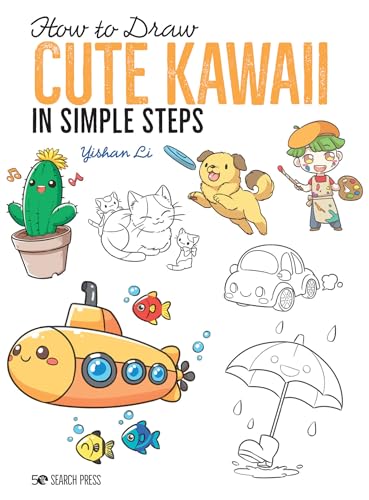 How to Draw Cute Kawaii in Simple Steps von Search Press