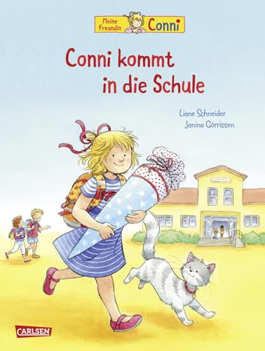Conni-Bilderbücher: Conni kommt in die Schule (Neuausgabe): Bilderbuch für Vorschulkinder zur Vorbereitung auf den ersten Schultag