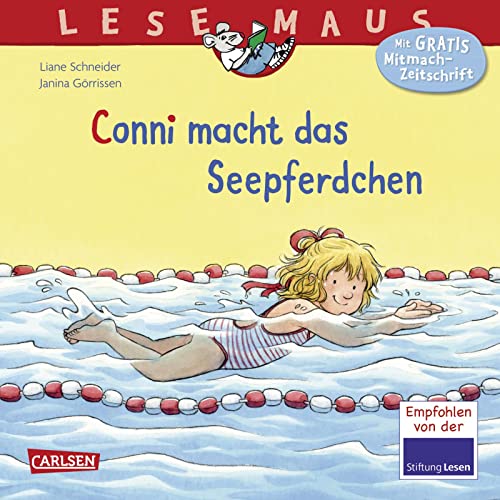 LESEMAUS 6: Conni macht das Seepferdchen (6): Mit Gratis Mitmach-Zeitschrift