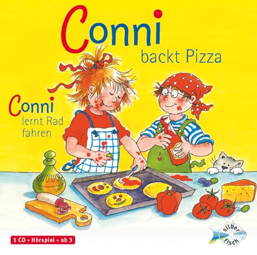 Schneider, Liane : Conni backt Pizza / Conni lernt Rad Fahren, 1 Audio-CD: 1 CD (Meine Freundin Conni - ab 3)