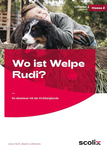 Wo ist Welpe Rudi?: Ein Abenteuer mit der Kirchbergbande (2. Klasse) (Fächerübergreifend lernen mit Lektüren) von AOL-Verlag i.d. AAP LW