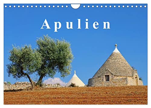 Apulien (Wandkalender 2024 DIN A4 quer), CALVENDO Monatskalender