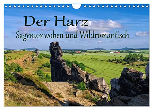 Der Harz - Sagenumwoben und Wildromantisch (Wandkalender 2024 DIN A4 quer), CALVENDO Monatskalender