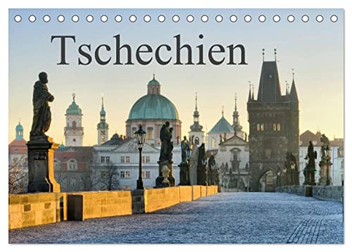 Tschechien (Tischkalender 2025 DIN A5 quer), CALVENDO Monatskalender von CALVENDO