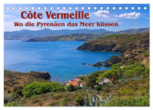 Cote Vermeille - Wo die Pyrenäen das Meer küssen (Tischkalender 2025 DIN A5 quer), CALVENDO Monatskalender: Die Purpurküste in Südfrankreich von CALVENDO