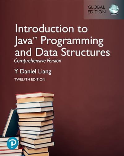 Introduction to Java Programming and Data Structures, Comprehensive Version, Global Edition von Pearson