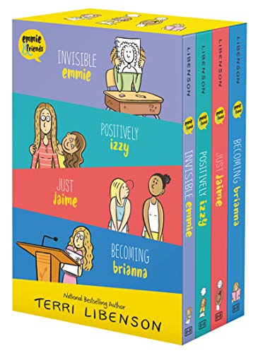 Emmie & Friends 4-Book Box Set: Invisible Emmie, Positively Izzy, Just Jaime, Becoming Brianna von Balzer & Bray/Harperteen