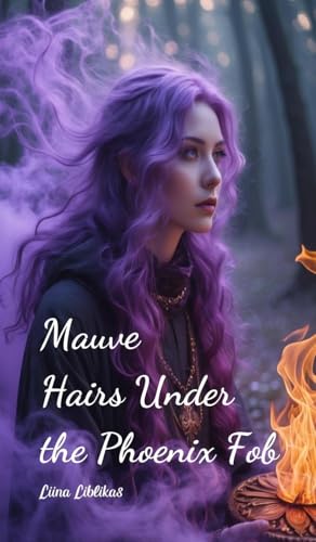 Mauve Hairs Under the Phoenix Fob von Swan Charm