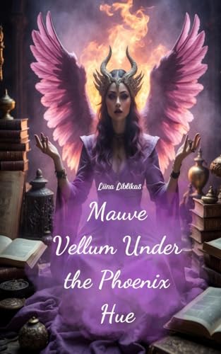 Mauve Vellum Under the Phoenix Hue von Swan Charm