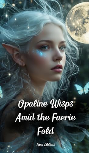 Opaline Wisps Amid the Faerie Fold von Swan Charm