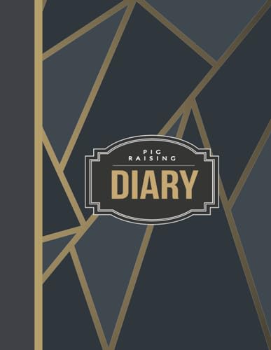 Pig Raising Diary: Pig Carers Log Book. Detail & Note Daily Tasks. Ideal for Pet Owners, Veterinarians, and Animal Lovers von Moonpeak Library