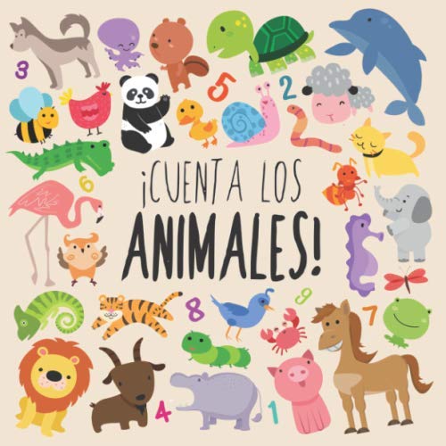 ¡Cuenta los animales!: ¡Un divertido libro de rompecabezas para niños de 2 a 5 años! von Independently published