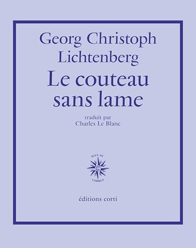 Le couteau sans lame von CORTI
