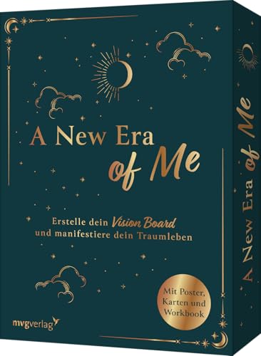A New Era of Me: Erstelle dein Vision Board und manifestiere dein Traumleben. Tolles Geschenk zu Weihnachten, Geburtstag. Mit großem Poster, Impulskarten, Moodbildern und Workbook A New Era of Me: Erstelle dein Vision Board und manifestiere dein Traumleben. Tolles Geschenk zu Weihnachten, Geburtstag. Mit großem Poster, Impulskarten, Moodbildern und Workbook von MVG Moderne Vlgs. Ges.