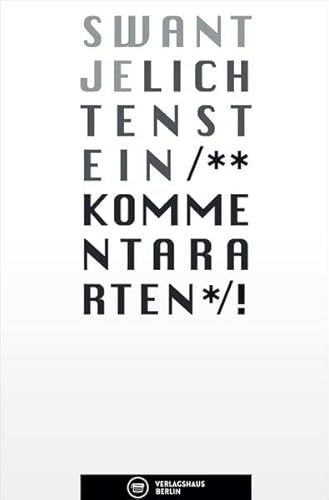 Kommentararten (Edition Belletristik)