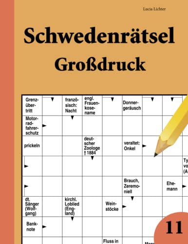 Schwedenrätsel Großdruck 11