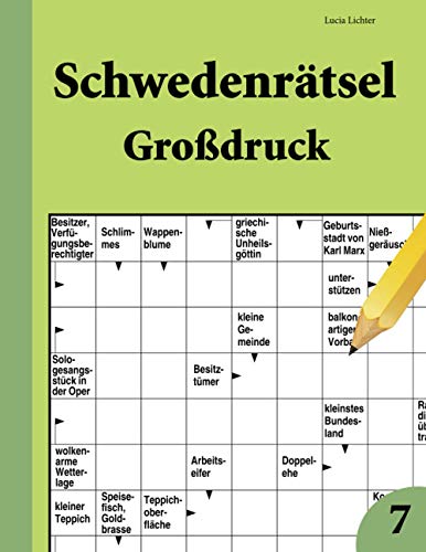 Schwedenrätsel Großdruck 7 von udv